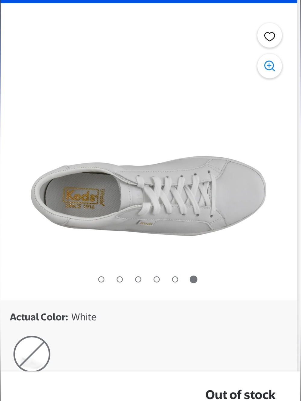Keds Ace White Sneakers - Picture 5 of 12